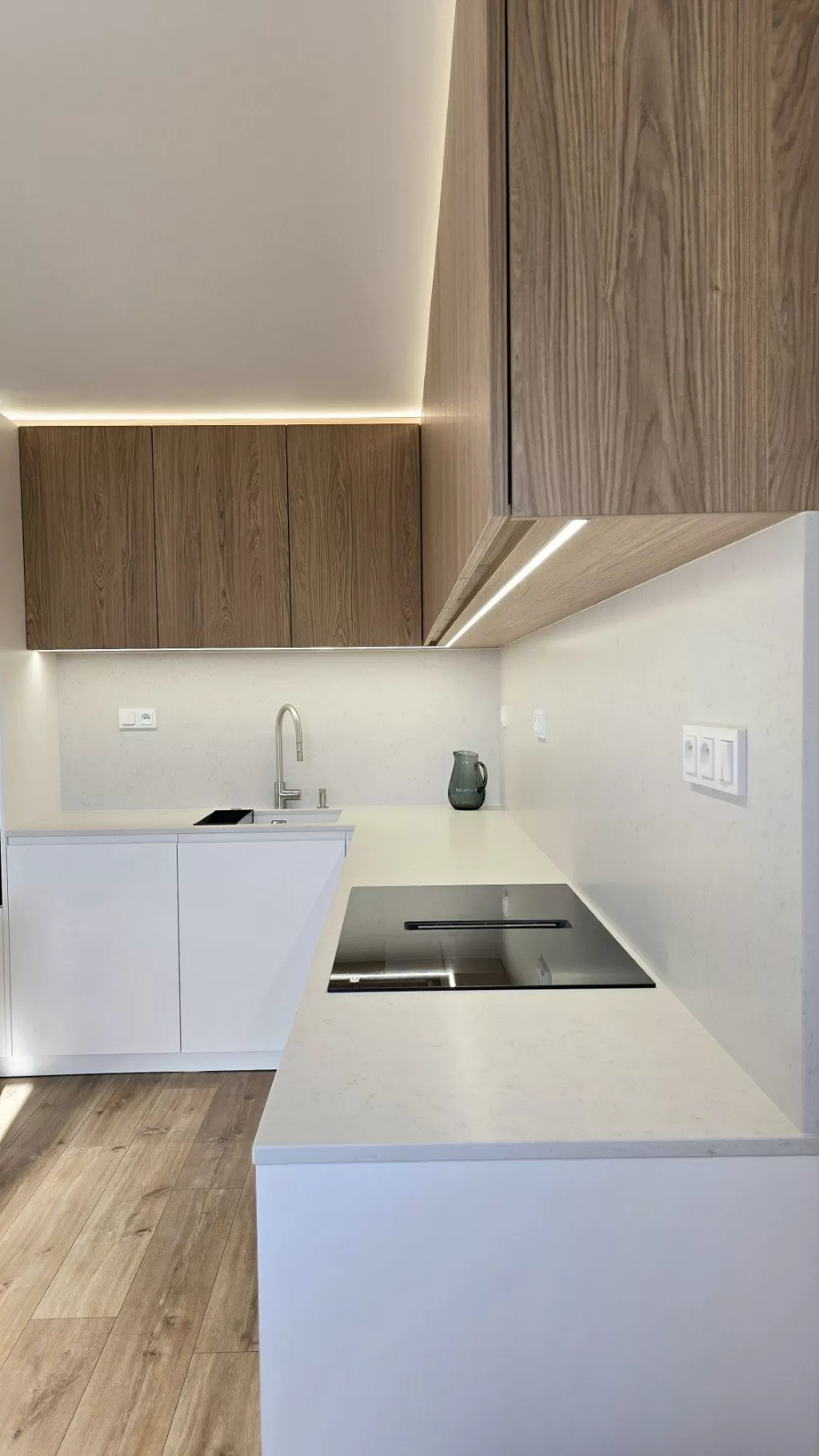 Design kuchyně ve tvaru L